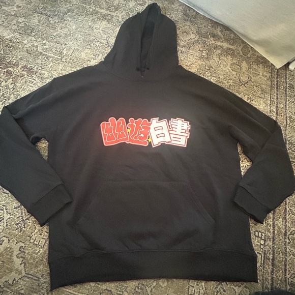 Other - NWOT Crunchyroll Animae Black Graphic Hoodie
